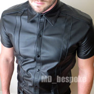 Igor leather shirt